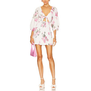 Loveshackfancy 'Kyndra' Pink Cotton Dress Size M